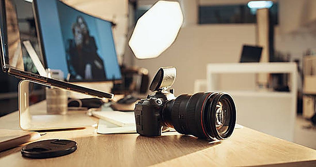 Content creation camera setup